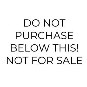 Warning Notice - Do Not Purchase